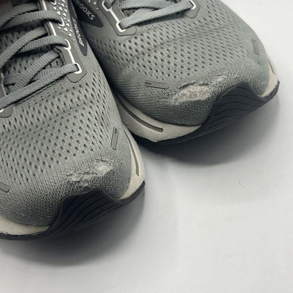 Brooks Ghost 14 Mens 11 D Shoes Gray Walking Running Gym Sneaker 1103691D067 - Picture 12 of 13